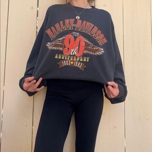 1992 Vintage Harley Davidson Crewneck Sweatshirt